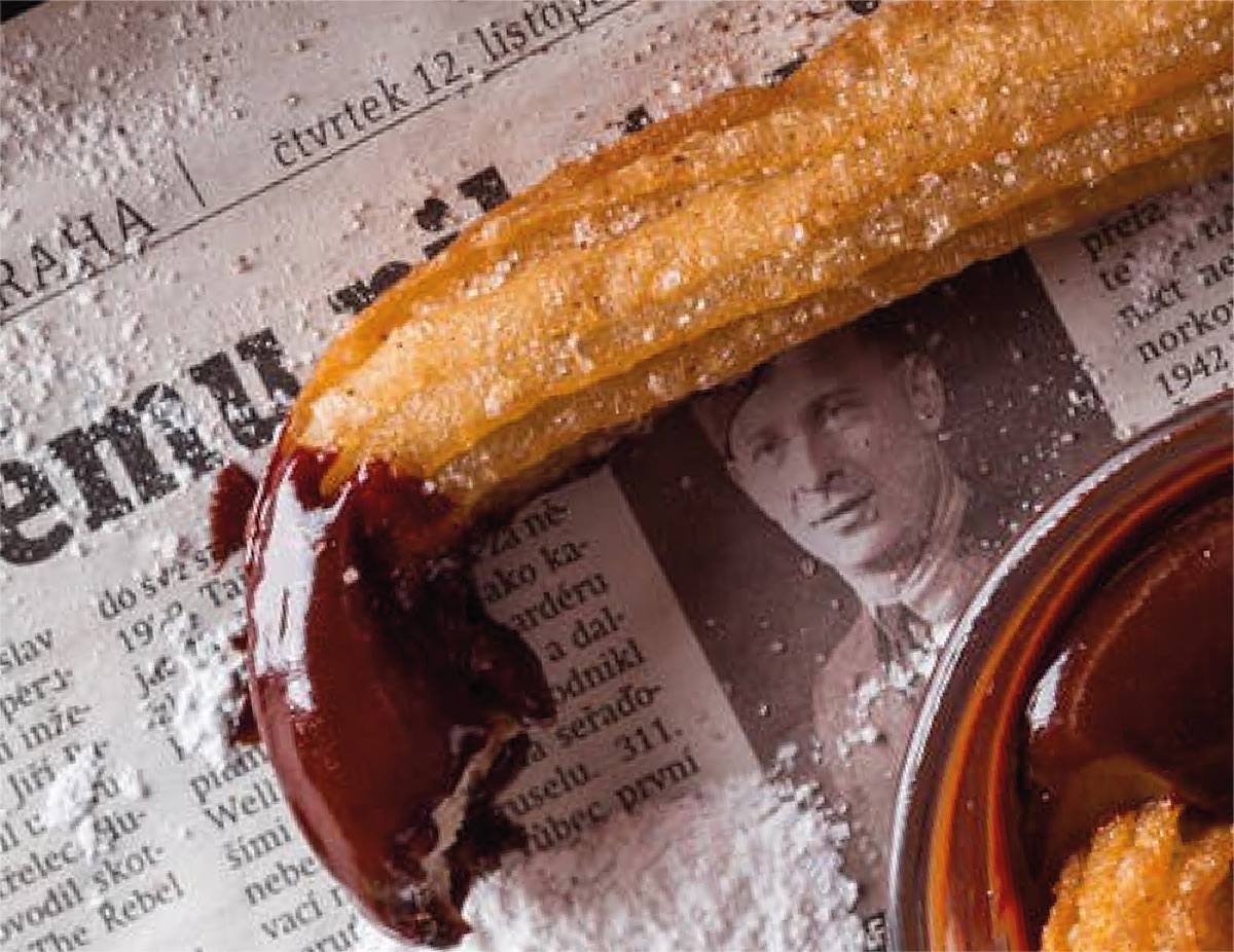 Churros con cioccolato fuso Laica